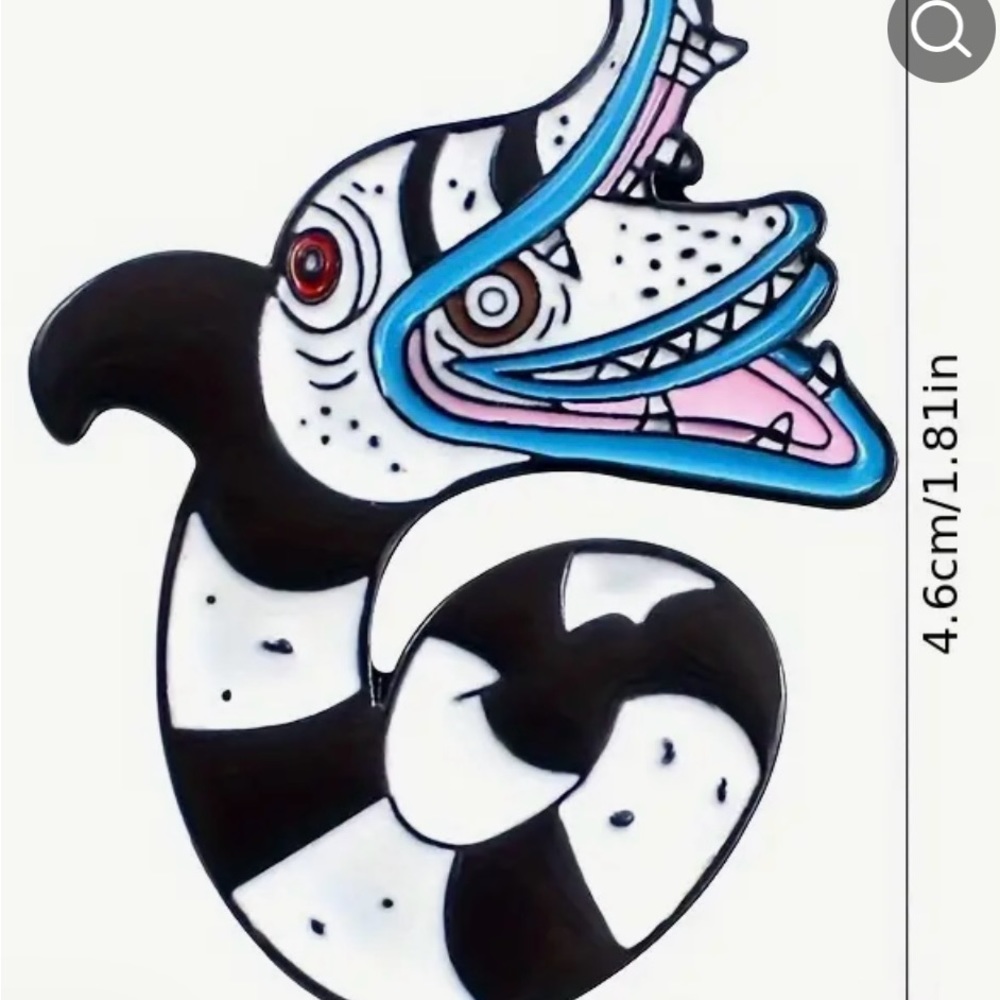 Beetlejuice pin! - Picture 4 of 7
